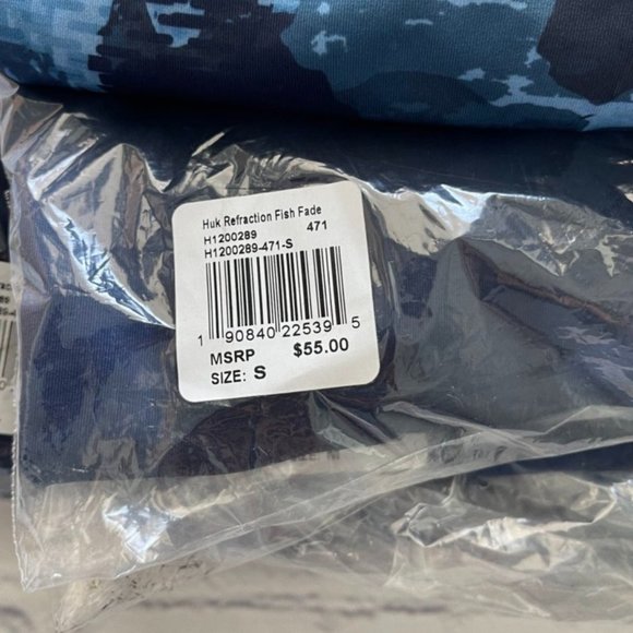 Huk Refraction Fish Fade Pursuit Shirt - Picture 7 of 11